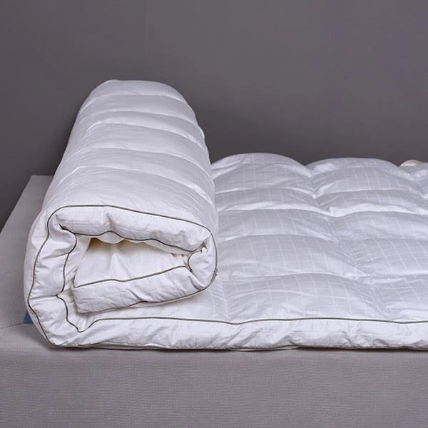 Cotton Satin Simple Washable Mattress Topper